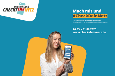 Deutschland checkt sein Netz Banner Deutschland checkt sein Netz Banner